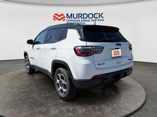 Bright White Clearcoat 2022 Jeep Compass Trailhawk