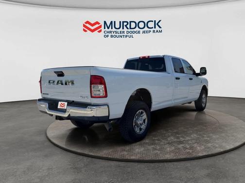 Bright White Clearcoat 2024 RAM 2500 Tradesman Crew Cab 4x4 8' Box