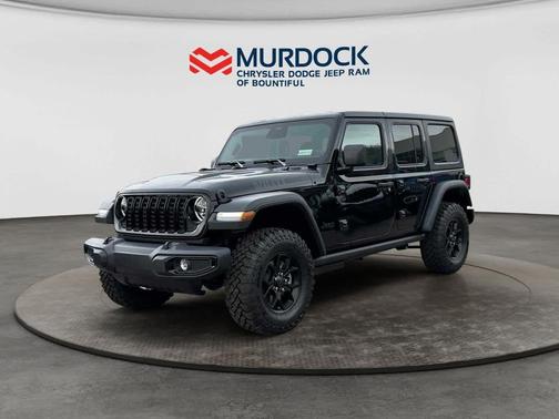Black Clearcoat 2026 Jeep Wrangler Willys