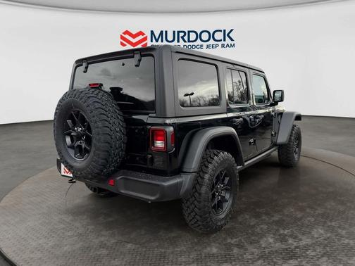 Black Clearcoat 2026 Jeep Wrangler Willys