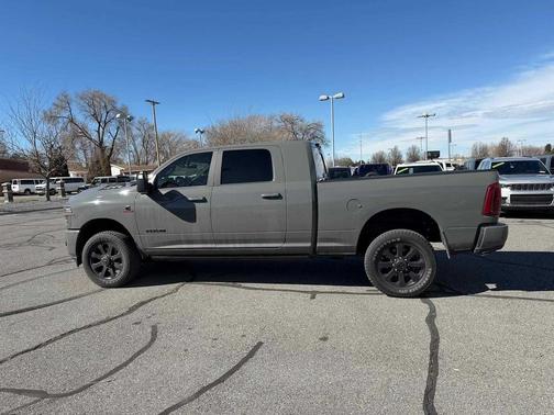 Ceramic Gray Clearcoat 2026 RAM 2500 Laramie Mega Cab 4x4 6'4' Box