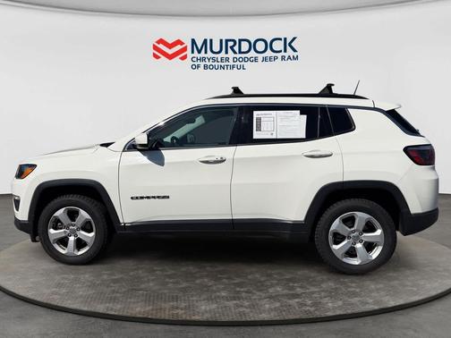 White Clearcoat 2018 Jeep Compass Latitude