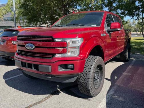 RUBY RED METALLIC 2018 Ford F-150 Lariat