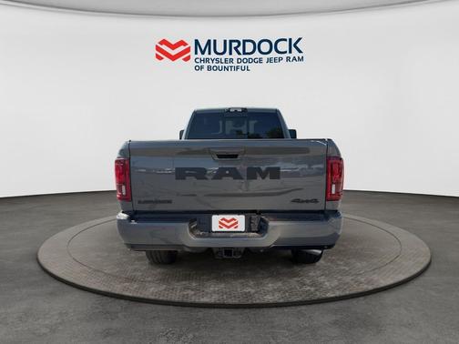 Ceramic Gray Clearcoat 2026 RAM 3500 Laramie Crew Cab 4x4 8' Box