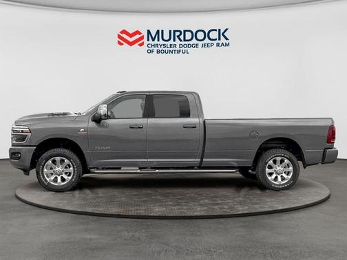 Ceramic Gray Clearcoat 2026 RAM 3500 Laramie Crew Cab 4x4 8' Box