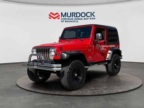 Flame Red Clearcoat/Black Hard Top 2006 Jeep Wrangler X