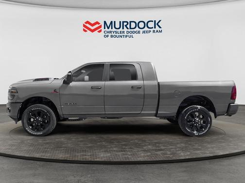 Ceramic Gray Clearcoat 2026 RAM 2500 Laramie Mega Cab 4x4 6'4' Box