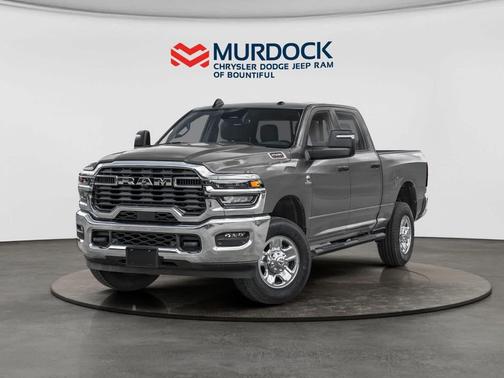 Ceramic Gray Clearcoat 2026 RAM 2500 Black Express Crew Cab 4x4 6'4' Box