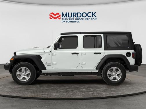 Bright White Clearcoat 2020 Jeep Wrangler Unlimited Willys 4x4