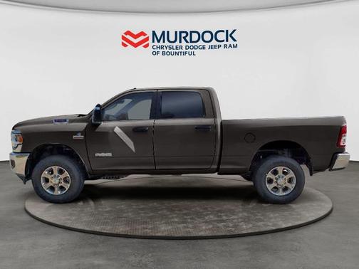 Granite Crystal Metallic Clearcoat 2024 RAM 3500 Laramie Crew Cab 4x4 8' Box