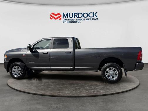 Granite Crystal Metallic Clearcoat 2024 RAM 3500 Laramie Crew Cab 4x4 8' Box