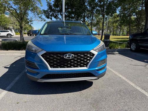Aqua Blue 2020 Hyundai TUCSON SEL