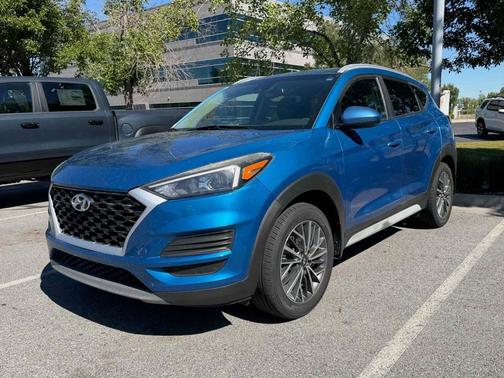 Aqua Blue 2020 Hyundai TUCSON SEL