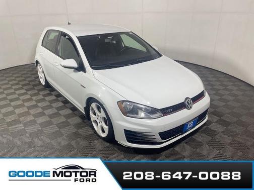 Pure White 2017 Volkswagen Golf GTI S 4-DOOR