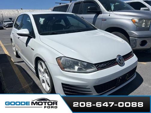 Pure White 2017 Volkswagen Golf GTI S 4-DOOR
