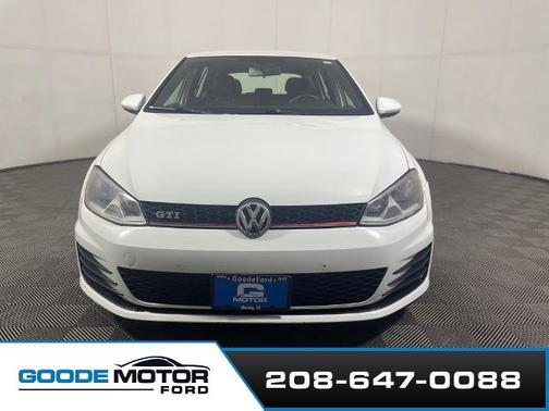 Pure White 2017 Volkswagen Golf GTI S 4-DOOR