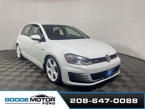 Pure White 2017 Volkswagen Golf GTI S 4-DOOR