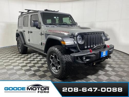 Sting Gray Clearcoat 2020 Jeep Wrangler Unlimited RUBICON