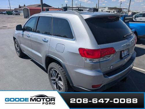 Billet Silver Metallic Clearcoat 2017 Jeep Grand Cherokee LIMITED