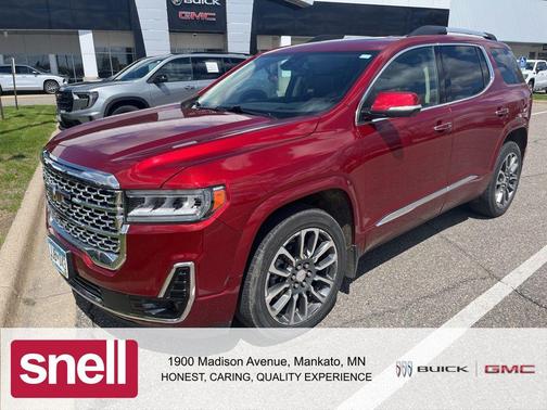 Cayenne Red Tintcoat 2022 GMC Acadia Denali