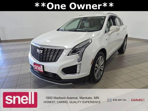 Crystal White Tricoat 2022 Cadillac XT5 Premium Luxury