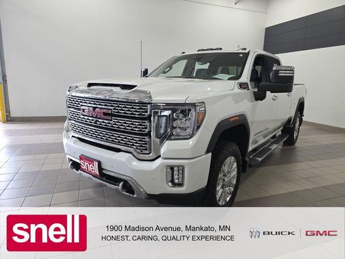 White Frost Tricoat 2023 GMC Sierra 3500 Denali
