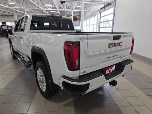 White Frost Tricoat 2023 GMC Sierra 3500 Denali