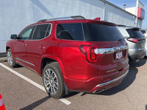 Volcanic Red 2023 GMC Acadia Denali