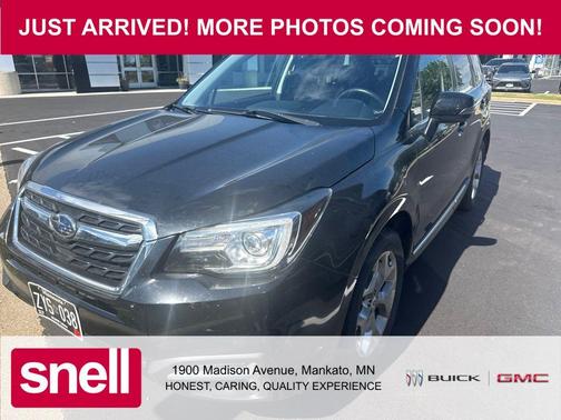 Crystal Black Silica 2018 Subaru Forester 2.5i Touring