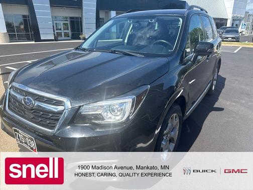 Crystal Black Silica 2018 Subaru Forester 2.5i Touring