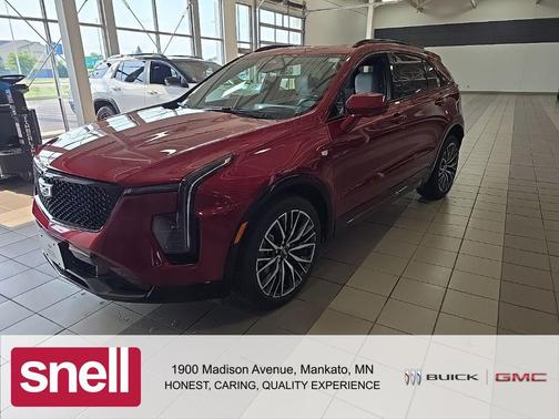 Radiant Red Tintcoat 2024 Cadillac XT4 Sport