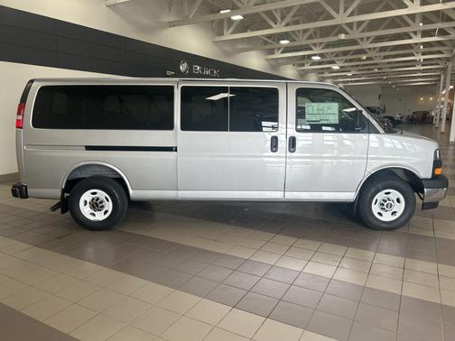 Quicksilver Metallic 2026 GMC Savana 3500 3500 Extended Wheelbase, LT, RWD