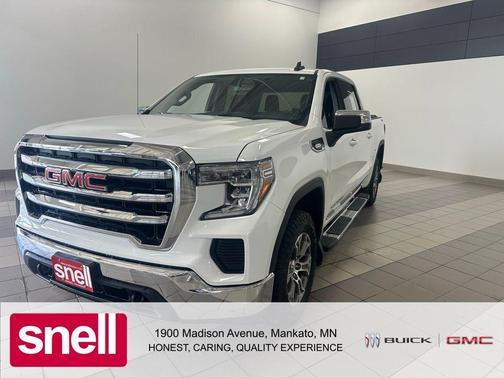 Summit White 2022 GMC Sierra 1500 SLE
