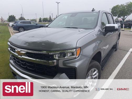 Sterling Gray Metallic 2025 Chevrolet Silverado 1500 LT