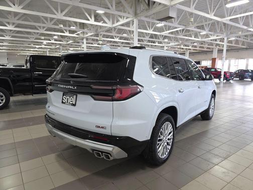 Glacier White Tricoat 2026 GMC Acadia Denali