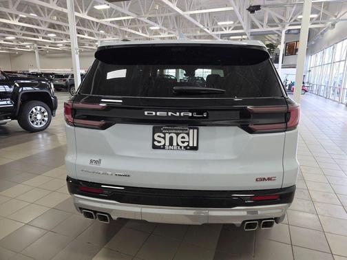 Glacier White Tricoat 2026 GMC Acadia Denali