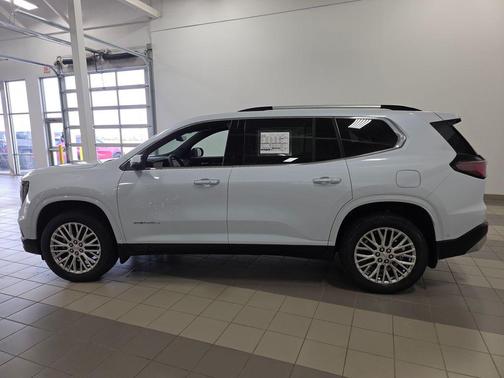 Glacier White Tricoat 2026 GMC Acadia Denali
