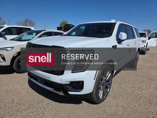 Glacier White Tricoat 2026 GMC Yukon XL Denali Ultimate