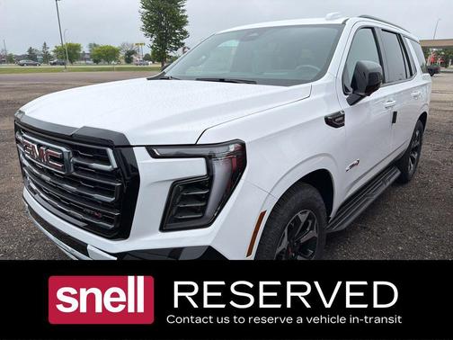 Summit White 2026 GMC Yukon 4WD AT4