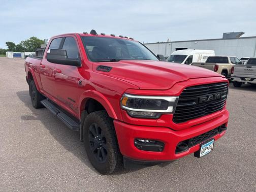 Flame Red Clearcoat 2021 RAM 2500 Laramie Crew Cab 4x4 6'4' Box