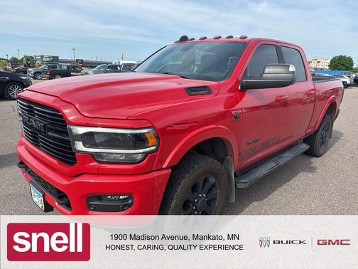 Flame Red Clearcoat 2021 RAM 2500 Laramie Crew Cab 4x4 6'4' Box