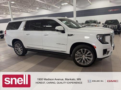 White 2021 GMC Yukon XL Denali