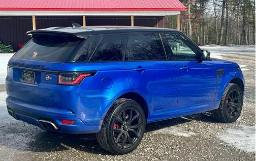 Velocity Blue 2021 Land Rover Range Rover Sport SVR
