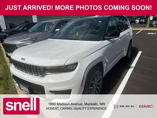Bright White Clearcoat 2022 Jeep Grand Cherokee L Summit Reserve