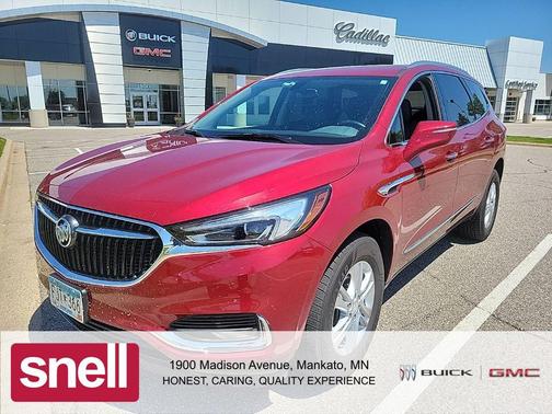 Red Quartz Tintcoat 2021 Buick Enclave AWD Essence