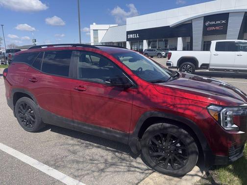 Volcanic Red Tintcoat 2023 GMC Terrain SLE