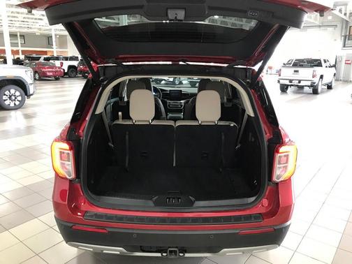 Red Metallic 2021 Ford Explorer XLT