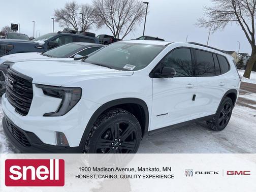 Summit White 2026 GMC Acadia Elevation AWD