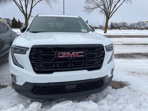 Summit White 2026 GMC Acadia Elevation AWD