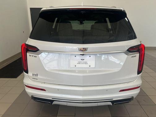 Crystal White Tricoat 2023 Cadillac XT6 Premium Luxury AWD